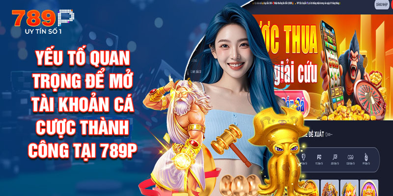 Yếu Tố Quan Trọng Để Mở Tài Khoản Cá Cược Thành Công Tại 789P